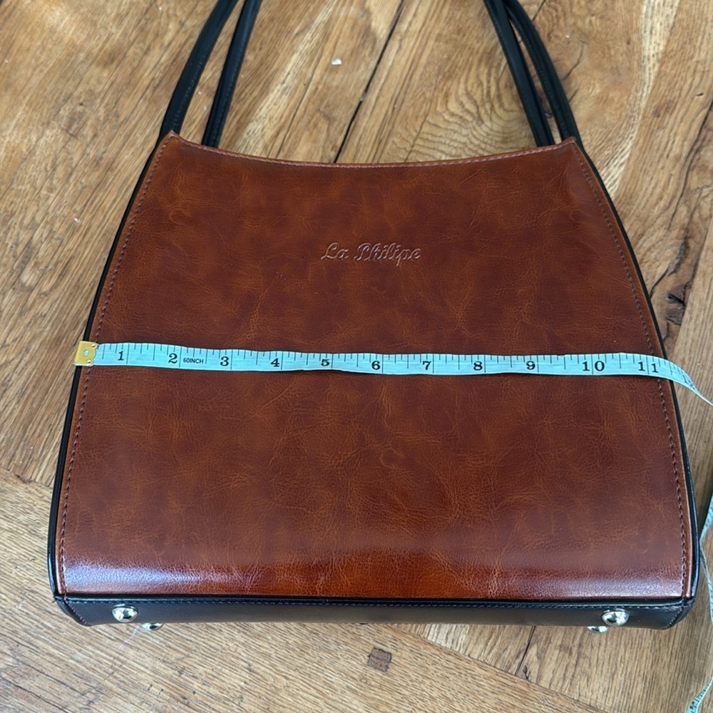 VTG La Philipe brown purse - Picture 10 of 10